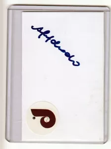 Anderson Machado Philadelphia Phillies autograph signature index card - Picture 1 of 1