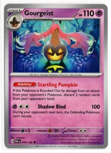 Pokemon Paradox Rift 078/182 Gourgeist - Picture 1 of 1