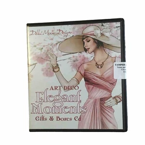 Art Deco Elegant Moments Gifts & Boxes Cd Rom Debbi Moore Designs Paper Craft - Picture 1 of 5