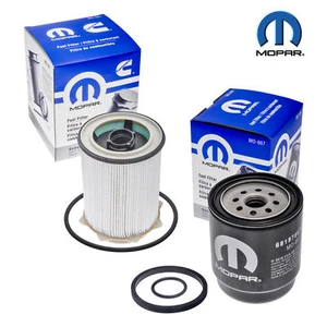 OEM Mopar Fuel Filter Kit 68157291AA 68197867AB For Ram 2500 3500 4500 5500 - Picture 1 of 3