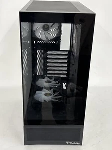 GAMDIAS ATX Mid Tower Computer Case with Tempered Glass(READ) - Afbeelding 1 van 6