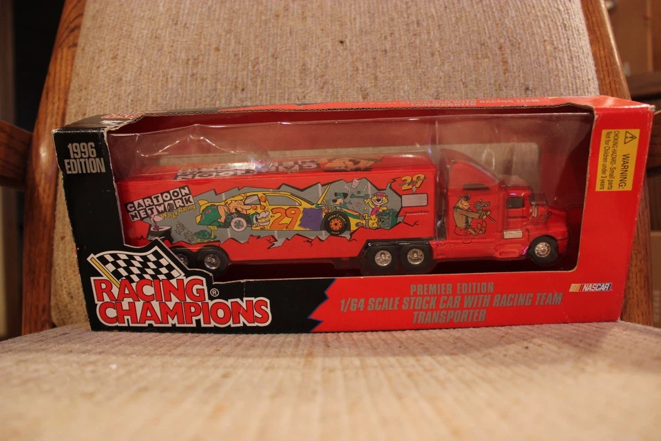 Alan KULWICK #7 Hooters TRANSPORTER 1993 Racing Champions Premier Edition 1 87