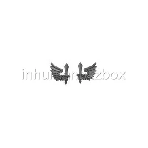 DA2U38 PAIRE ICONE RAVENWING DARK ANGEL WARHAMMER 40000 BITZ W40K 34-35 - Imagen 1 de 1