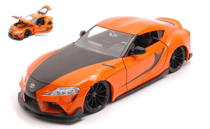 Modellino auto film movie 1:24 Jada TOYOTA SUPRA 2020 FAST & FURIOUS modellismo - Immagine 1 di 1
