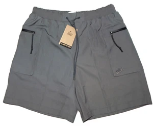 Nike Tech Pack Men's Utility Cargo Shorts Size S FB7528-068 Dark Grey MSRP $115 - Picture 1 of 4