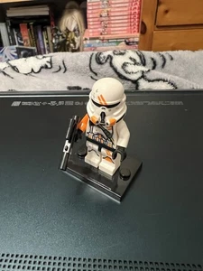 Lego Star Wars 212th Airborne Clone Trooper Minifigure 75036 Utapau Orange  - Picture 1 of 1