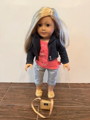 Muñeca American Girl Isabelle Palmer del Año 2014 18" Original Meet Outfit Foto 1 de 4