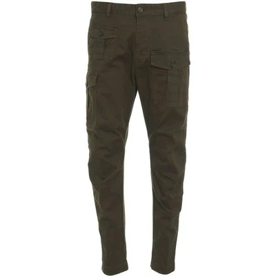 Dsquared2 Sexy Cargo Pant Militär Army Hose Jeans Chino 14Y W29 Nv4341y - Bild 1 von 2