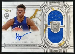 2023-24 Topps Royalty Keyontae Johnson Regalia Relic Auto /99 RPA RC Thunder - Picture 1 of 2