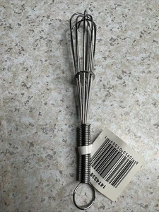 Kleiner Schneebesen Edelstahl, Mini Draht Schneebesen 6" Kochen Backen Handwerk Koch NEU - Bild 1 von 5