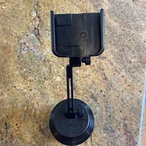 WeatherTech CupFone with Extension Adjustable Cup Holder Cell Phone Mount Black - Picture 1 of 5