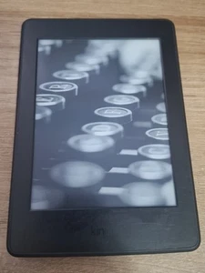 Amazon Kindle Paperwhite 7th Generation, 6” Display, 4GB WiFi Black NO ADS 03H6 - Picture 1 of 9