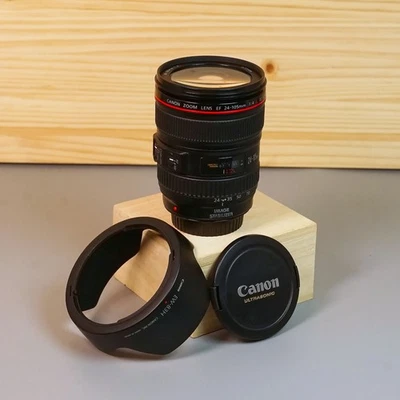 Canon EF 24-105mm F/4L IS USM Standard Zoom Lens - really clean but PLEASE READ! - Image 1 of 4