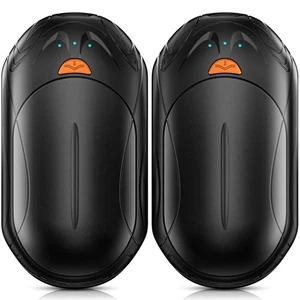 Paquete de 2 calentadores de manos recargables AI, calentador de manos recargable de 6000 mAh, 20 horas de carga... - Imagen 1 de 6