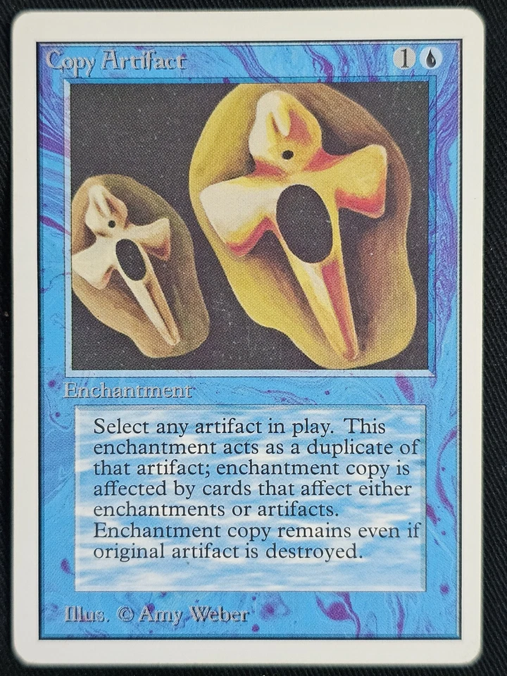 Copy Artifact - MtG Unlimited Edition Magic The Gathering - Image 1 of 3