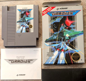 Gradius - Nintendo NES gioco PAL B - CONFEZIONE ORIGINALE - CIB