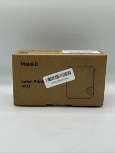 Makeid P31 Etichettatrice Industriale, Stampante Etichette a Trasferimento Termico Portatile Bl... - Foto 1 di 4