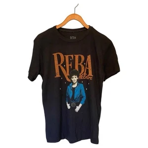 Reba McEntire Black Short Sleeve T-Shirt Unisex S Tour Country Music Band New - Picture 1 of 6