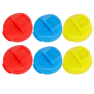 6 Pezzi Tappo Topper Lattina Sigillante Copri Bevande Coperchio Facile da Aprire Coperchi Soda - Foto 1 di 12