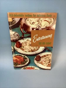 1973 Culinary Arts Cookbook Entertaining Six or Eight no 115 - Picture 1 of 3
