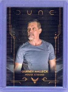 2025 Topps Dune Chrome House Atreides Gurney Halleck #9 Arakkis Beige Pulsar - Bild 1 von 2