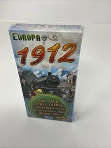 Ticket To Ride Europa 1912 Board Game Expansion For Europe Map Rare Brand New - Picture 1 of 5