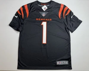 *RARO* Grande maglia Ja’Marr Chase #9 Vapor Limited cucita Bengals autentica - Foto 1 di 11