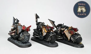 Warhammer 40k - Dark Angels 3 Ravenwing Bikes - Outriders - Picture 1 of 7