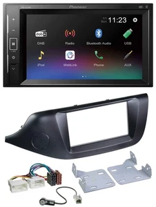 Pioneer DAB MP3 2DIN Bluetooth USB Autoradio für Kia Ceed (ab 12) schwarz - Bild 1 von 8