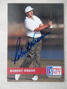 Robert Wrenn Autographed 1992 Pro Set Golf Card - Picture 1 of 3