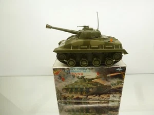 BPP US ARMY SHERMAN M-4 TANK - MILITARY CAMOUFLAGE L22.0cm - GOOD IN BOX - Imagen 1 de 7