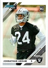 JOHNATHAN ABRAM 2019 DONRUSS RC #261 (CLEARANCE)