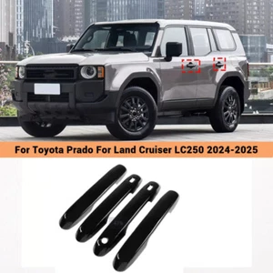 Cubierta de manija de puerta exterior 4 piezas para Prado para Land Cruiser LC250 2024-2025 - Imagen 1 de 6
