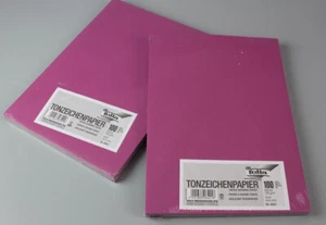 2 uds folia 6421 papel de arcilla eosin rosa oscuro A4 papel de manualidades 130 g/m² 100 hojas F4-EO - Imagen 1 de 4