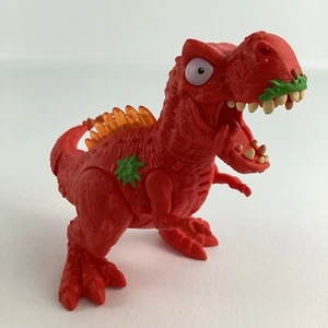 Figura de acción Zuru Smashers Mega Light Up Dinosaurio 5" juguete prehistórico rojo tóxico - Imagen 1 de 6