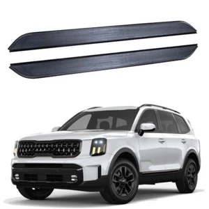 2Pcs Fixed Running Board Side Step Pedal Bar Fits for KIA Telluride 2020-2024 - Imagen 1 de 7