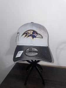 Signed Jim Caldwell Baltimore Ravens Super Bowl XLVII Champions New Era Hat - Picture 1 of 6