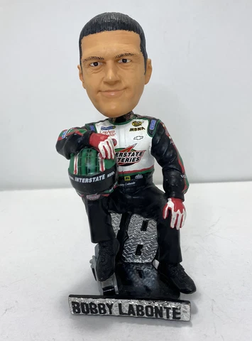 Bobby Labonte Nascar 2004 Legends Of The Track Forever Bobblehead NO BOX DAMAGED Cover