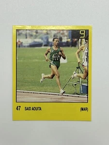 1987-88 Panini Supersport Spanish Stickers Said Aouita #47 Morocco - Picture 1 of 2