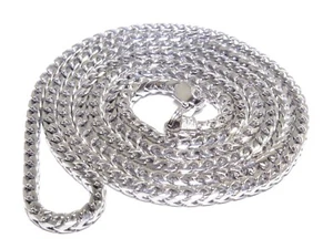 Ausgefallene Herren Silber .925 Franco Gliederkette 59,8 Gramm 3,65 mm 36,10 Zoll  - Bild 1 von 7