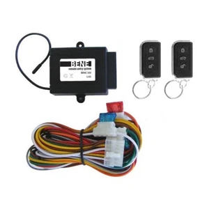 KIT DE CIERRE CENTRALIZADO UNIVERSAL PARA COCHE CON 2 MANDOS 3 BOTONES - Imagen 1 de 2