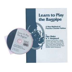 Learn To Play Bagpipes Bagpipe Manual Book And CD For Music Instruments Rosewood - Picture 1 of 15