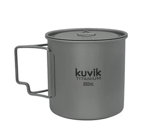 Kuvik Titan Topf mit Deckel 650ml (22 oz) - Ultraleichter und kompakter Topf - Bild 1 von 6