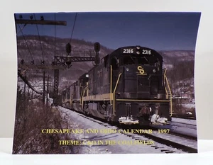 1997 Chesapeake and Ohio Railroad Calendar, C&O In The Coalfields Theme - Picture 1 of 1