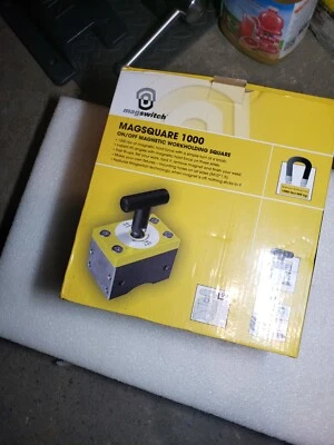 Genuine  MAGSWITCH MagSquare  1000 lb Capacity 8100099 878628000692 "NEW in BOX" - Image 1 of 3