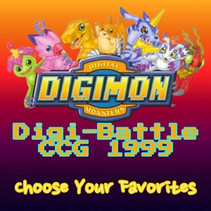 Digimon Digi-Battle CCG 1999 Elige tus favoritos - Imagen 1 de 105