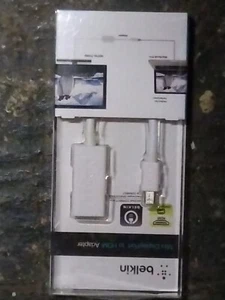 NEW Belkin F2CD021eb White Mini DisplayPort To HDMI Adapter Plug-and-Play - Picture 1 of 1