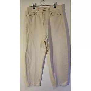Rag & Bone Size 29 90s Straight in Shell 100% Organic Cotton Stiff No Stretch - Picture 1 of 10