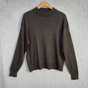 Suéter Baracuta Hombres XL Marrón Manga Larga Acanalado Pullover De Colección Años 90 Y2K Preppy - Imagen 1 de 11