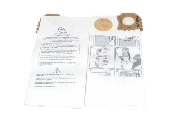 NSS Pacer generic vacuum bags # 9691911 fits 112UE, 113UE, 114UE, 115UE - Image 1 of 1